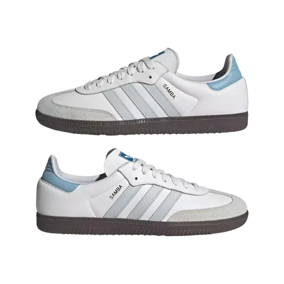 Samba OG White Halo Blue
