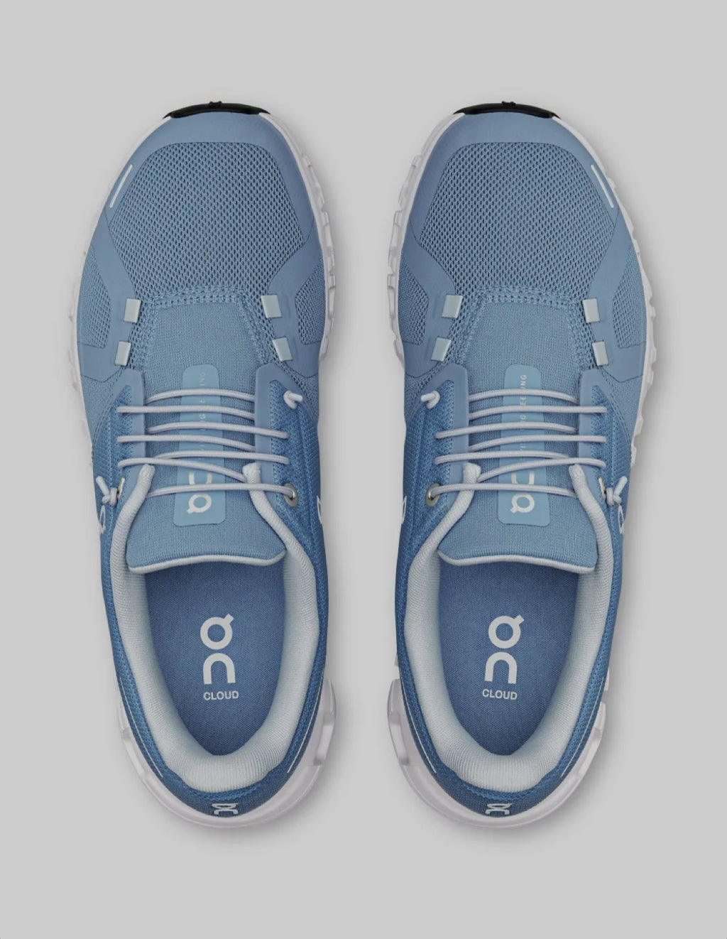 On Running Cloud 6 Chambray White