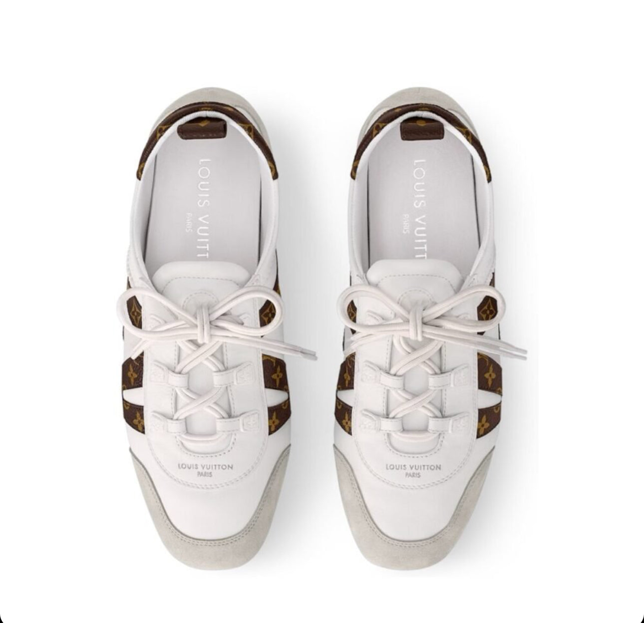 Louis Vuitton LV Sneakerina White
