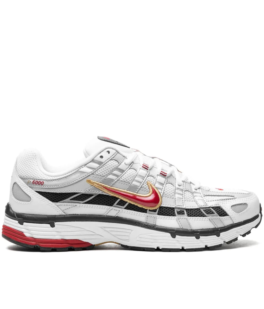 Nike P-6000 "Platinum/Varsity Red"