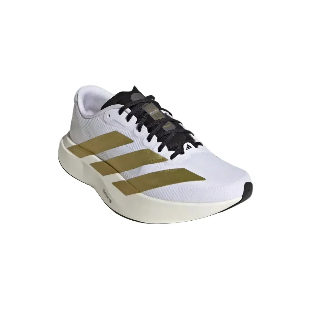 Adidas Adizero Evo - Cloud White Matte Gold Core Black Feminino
