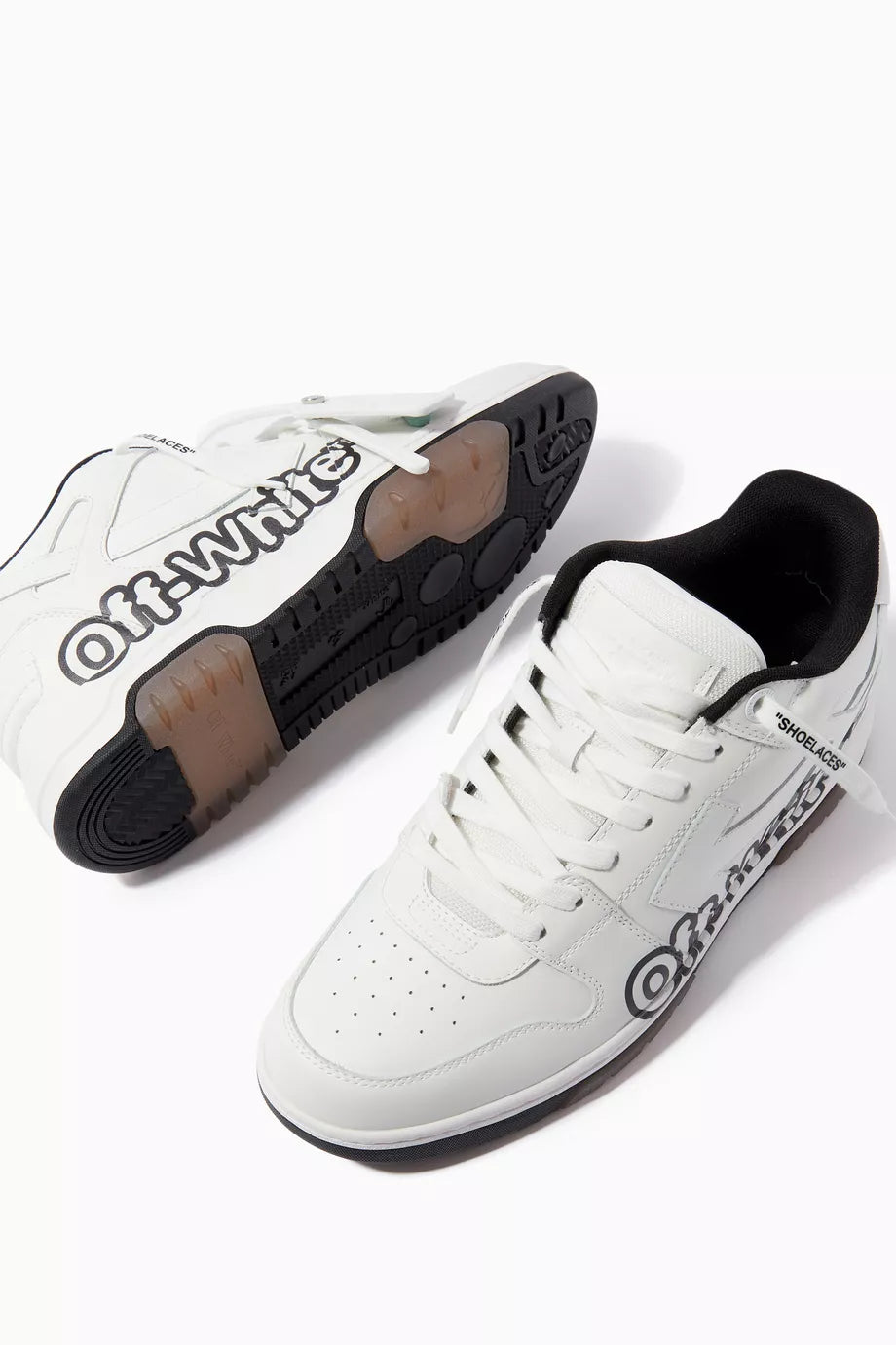 OFF-WHITE Out Of Office OOO Low Tops "White"