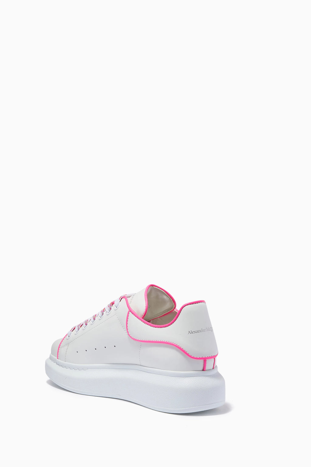 Alexander McQueen pink outline