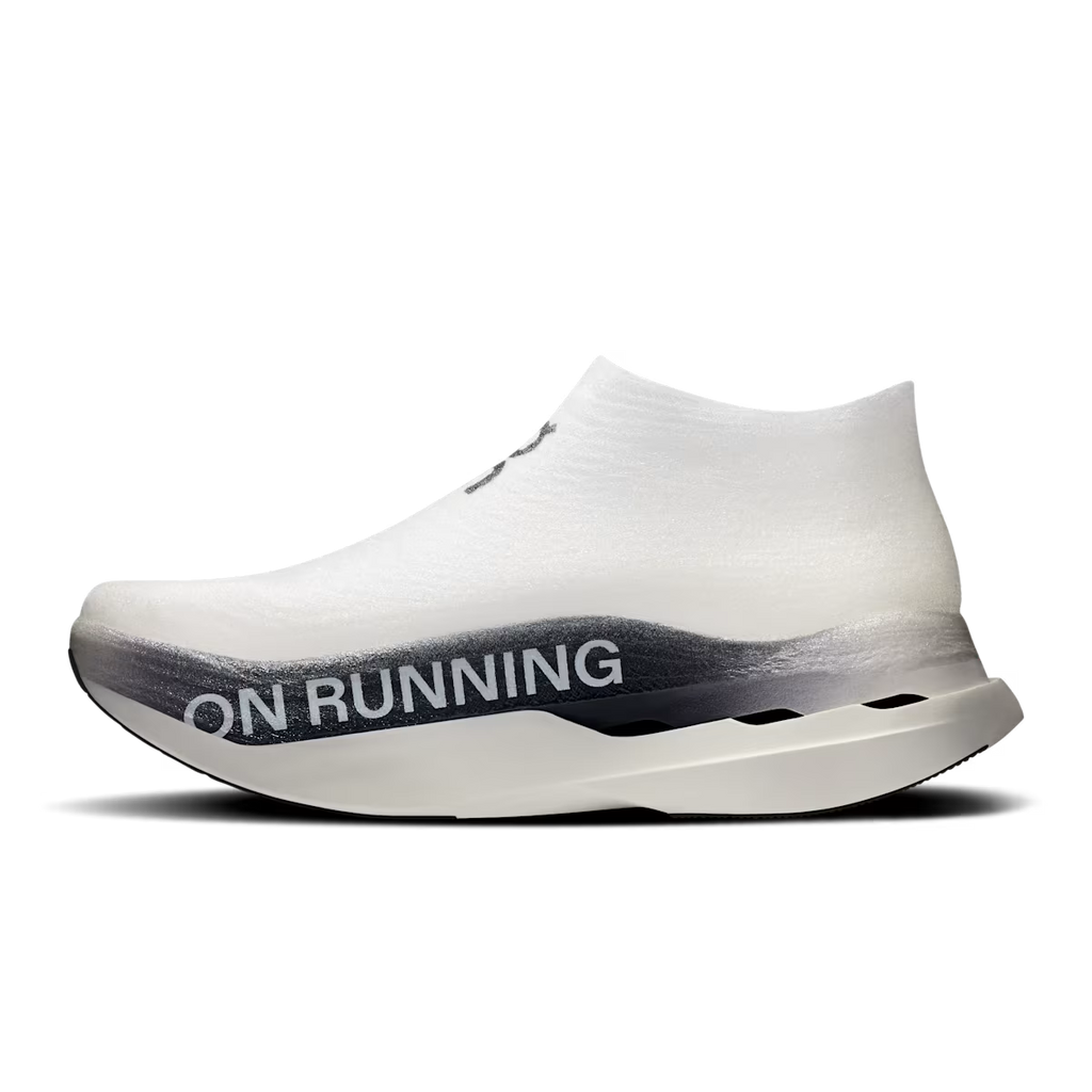 On Running Cloudboom Strike LS White Black
