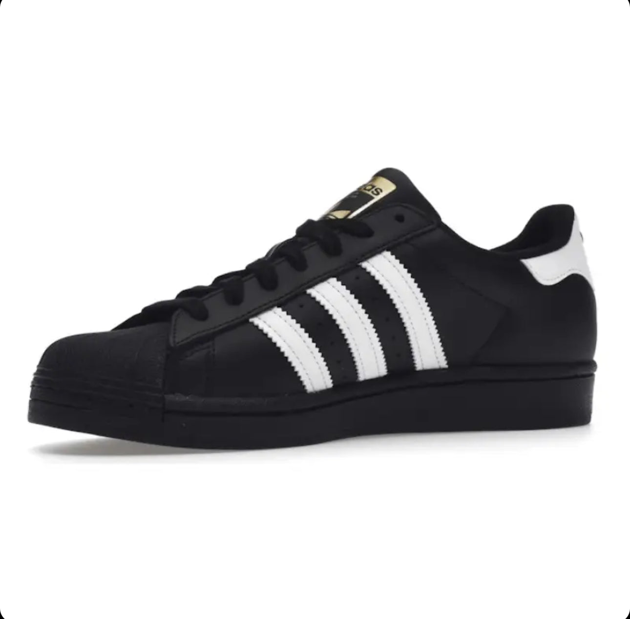 Adidas Superstar Core – Black Cloud White Gold