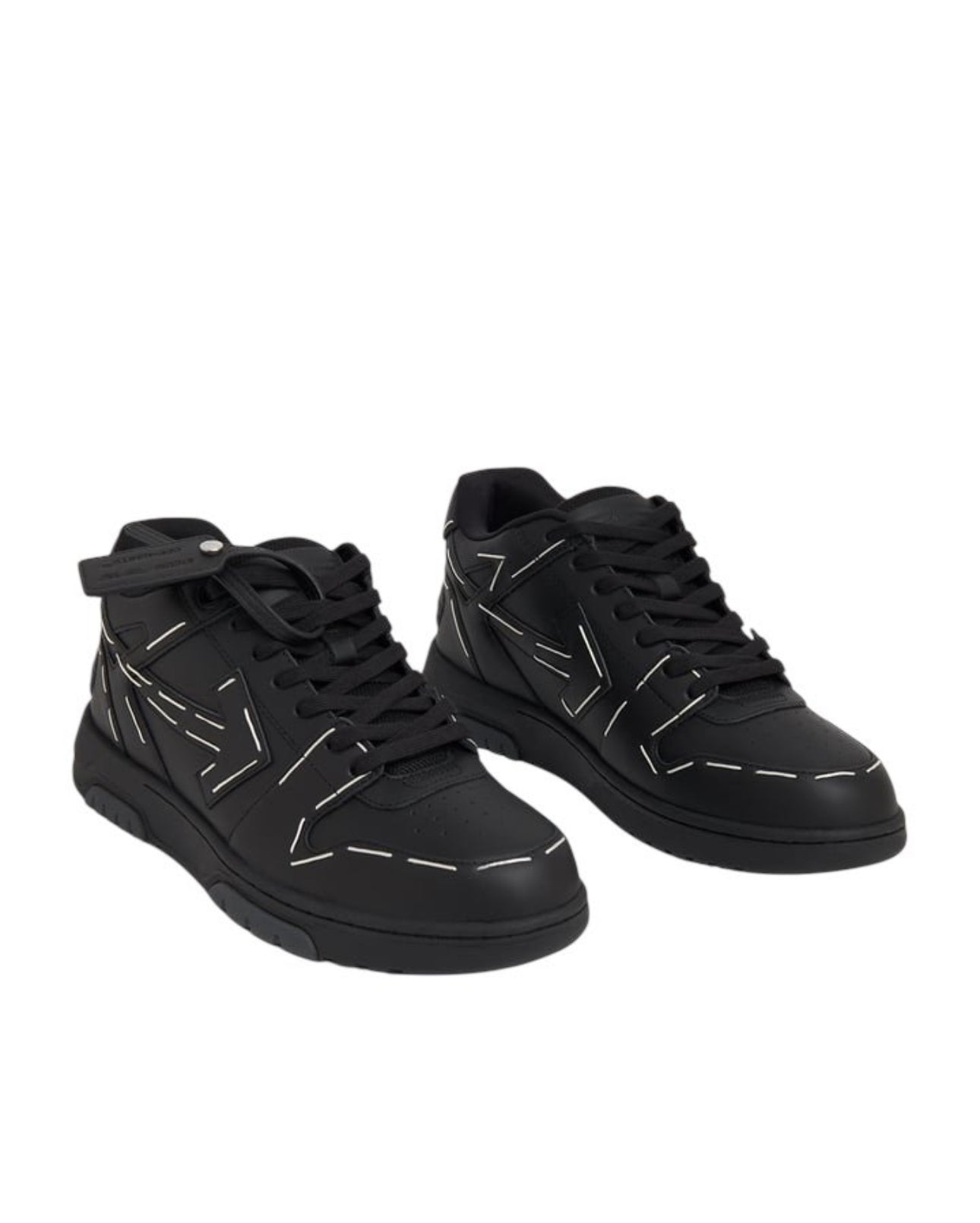 OFF-WHITE Out Of Office Sartorial Stitching Black