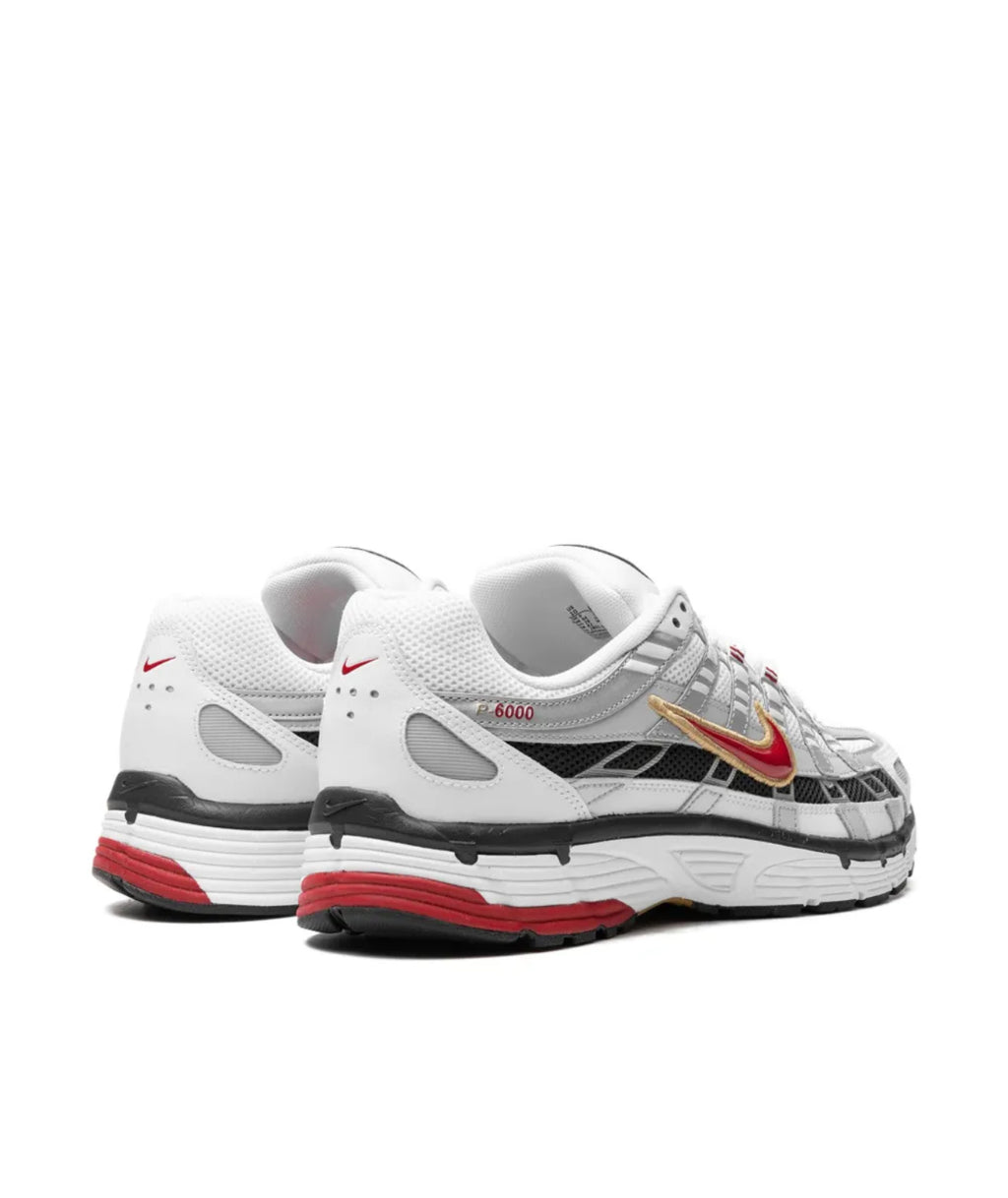 Nike P-6000 "Platinum/Varsity Red"
