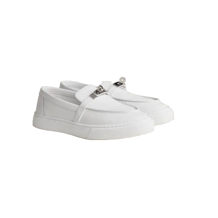 Hermes Game slip-on sneaker White