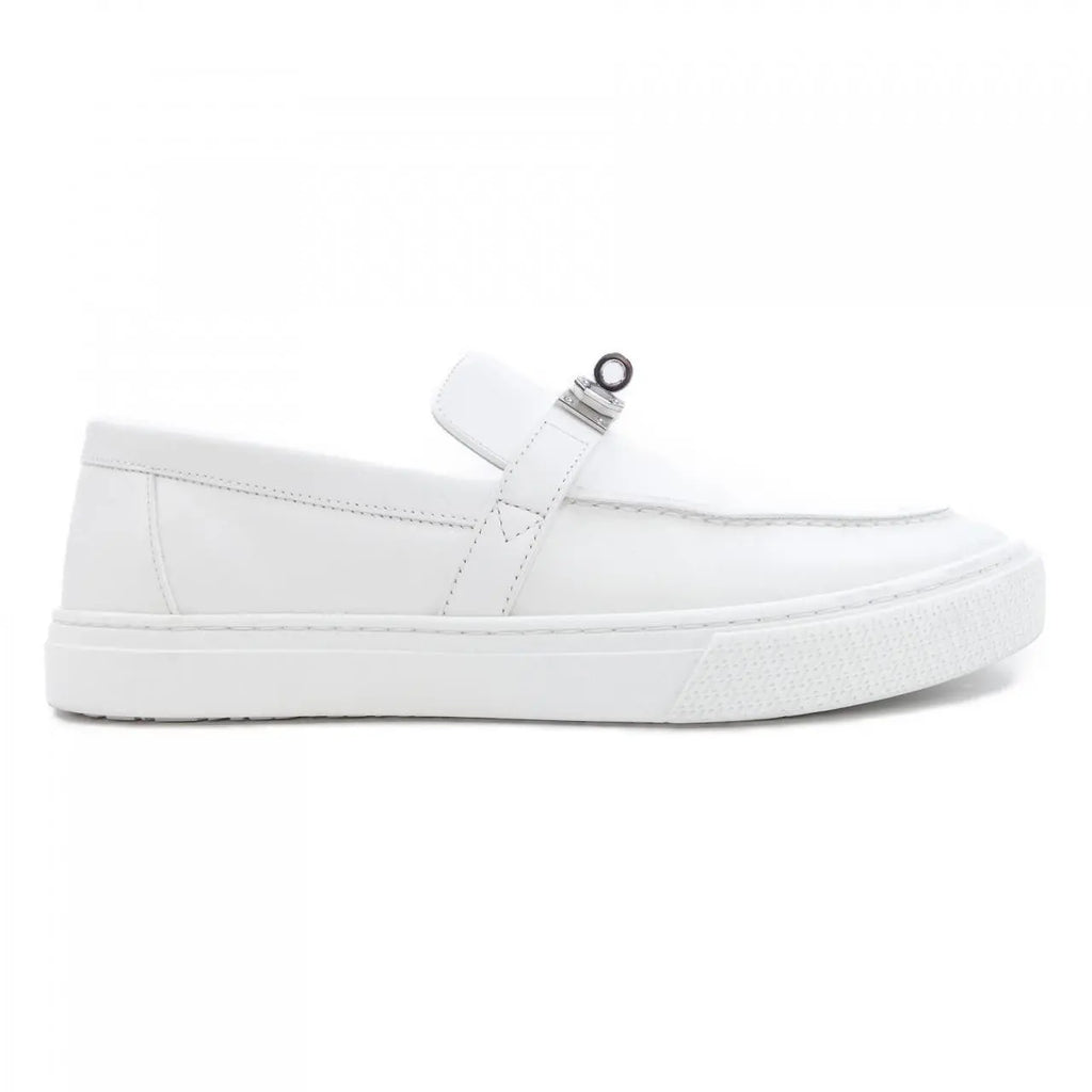Hermes Game slip-on sneaker White