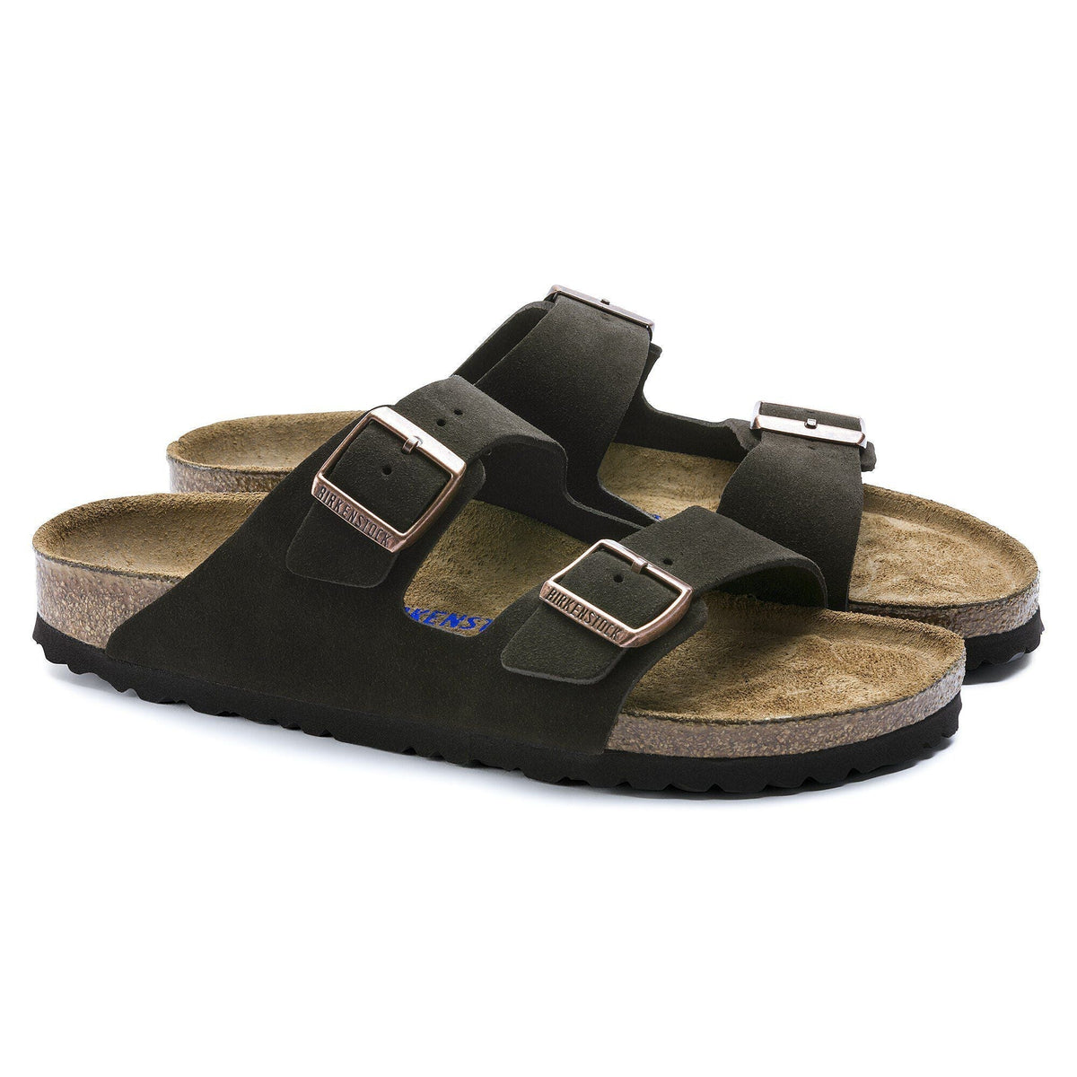 BIRKENSTOCK Arizona Soft Footbed in Mocha Coffee