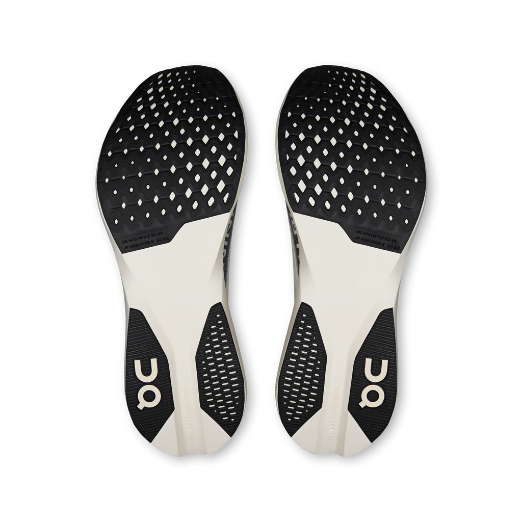 On Running Cloudboom Strike LS White Black