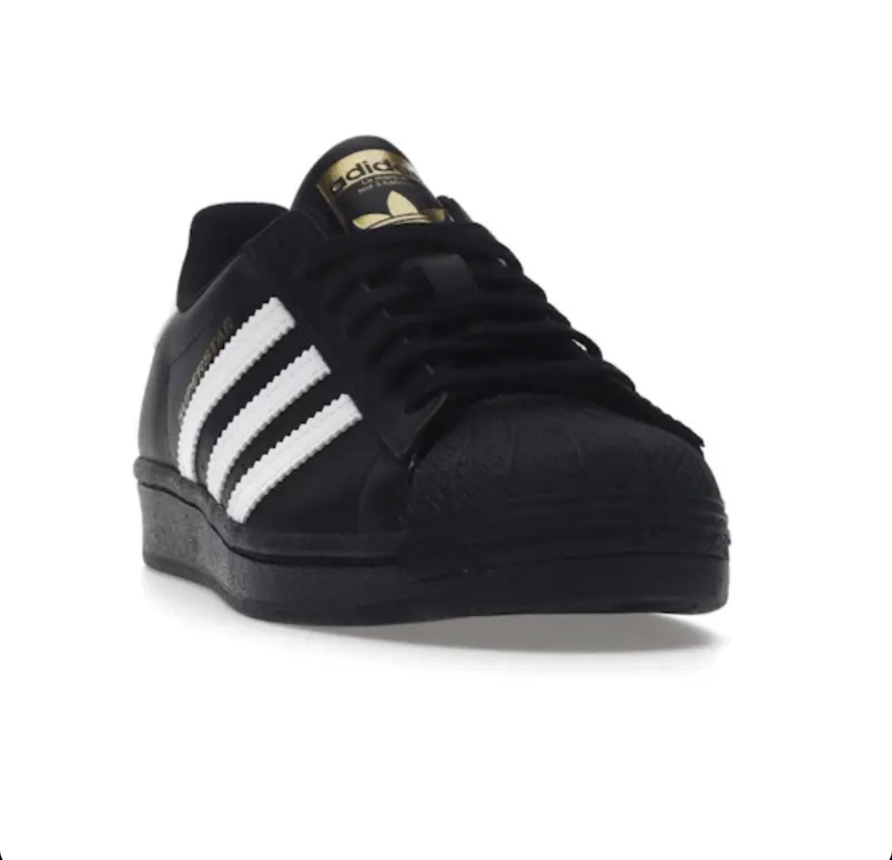 Adidas Superstar Core – Black Cloud White Gold