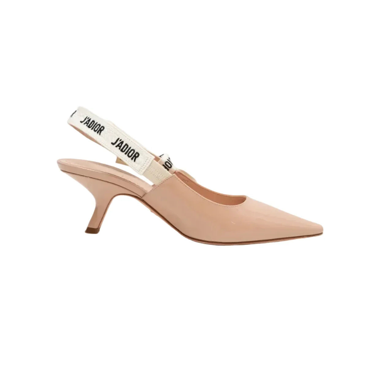 Christian Dior Beige Fabric J'adior Slingback