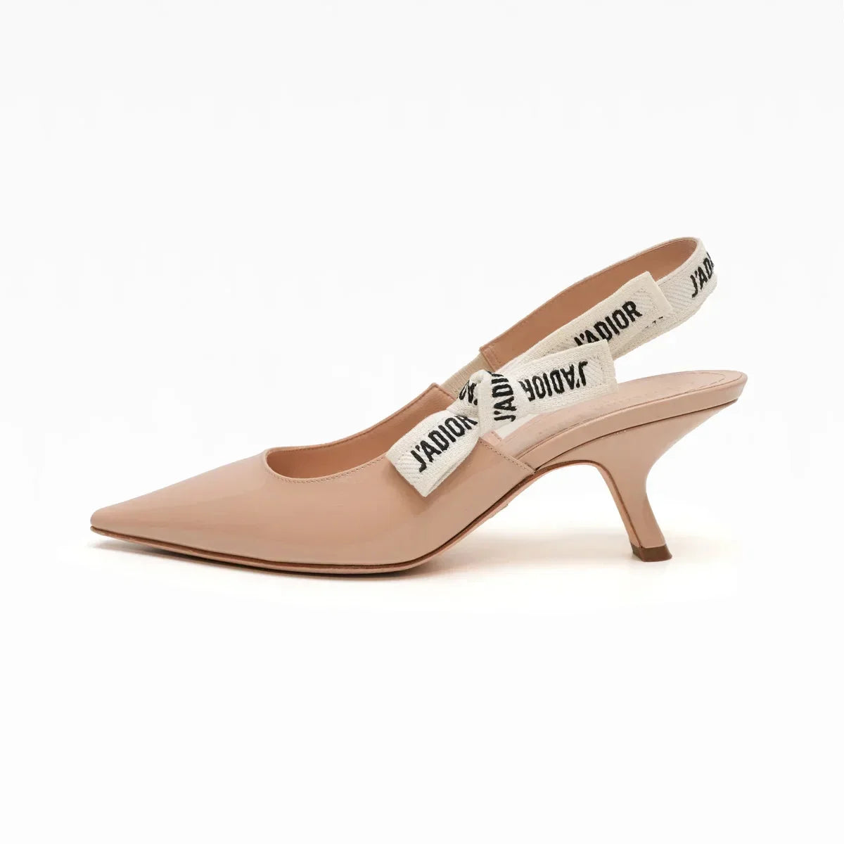 Christian Dior Beige Fabric J'adior Slingback