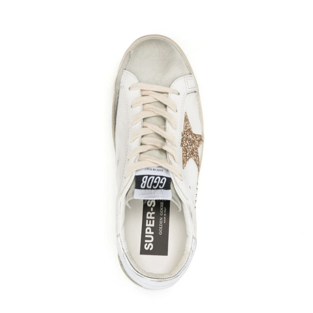 Goldengoose Women’s Super-Star
in nappa leather with gold glitter