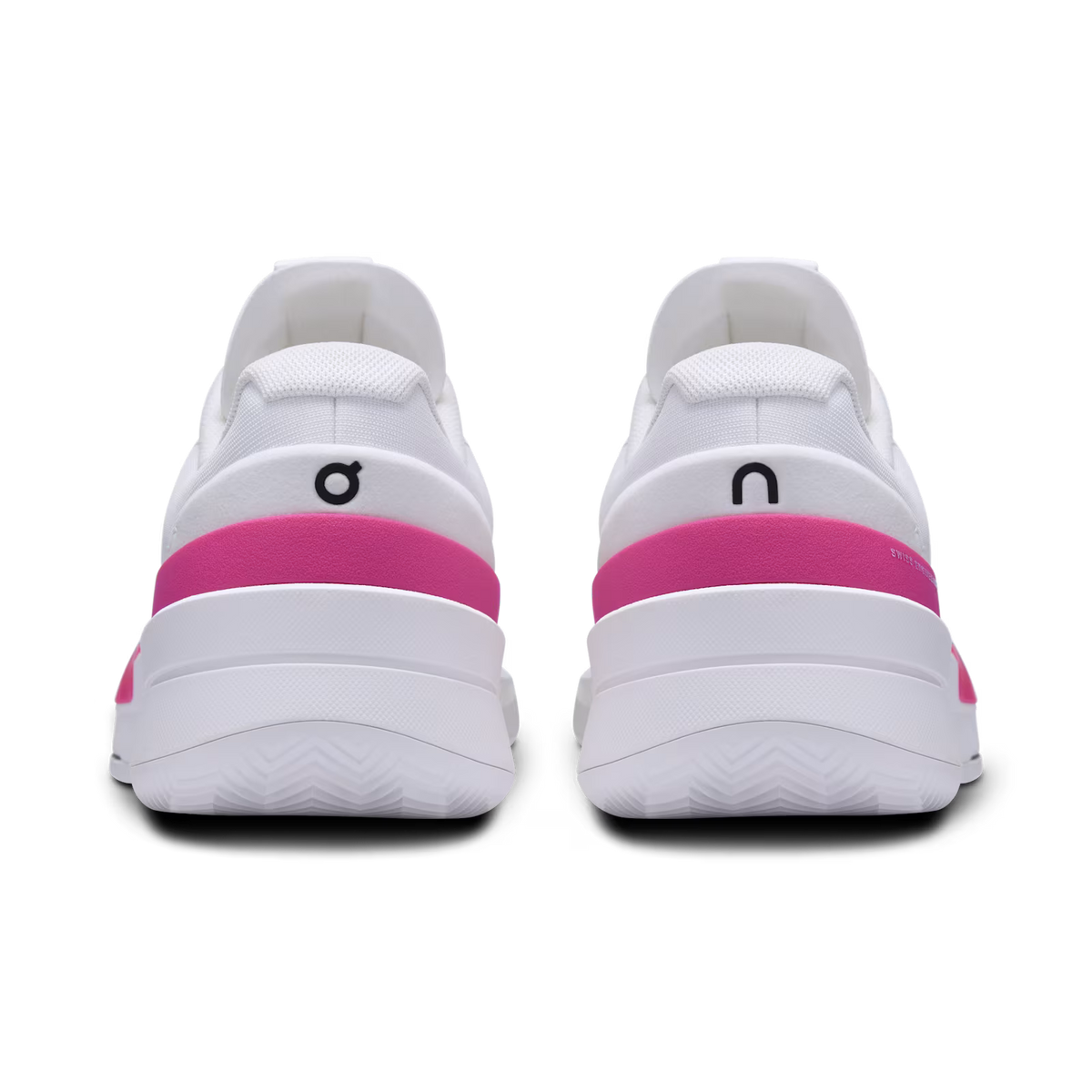 on Running On The Roger in Pink and White