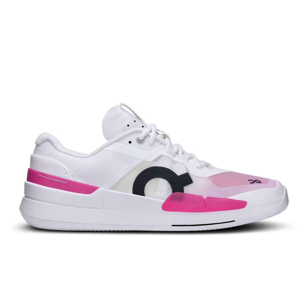 on Running On The Roger in Pink and White