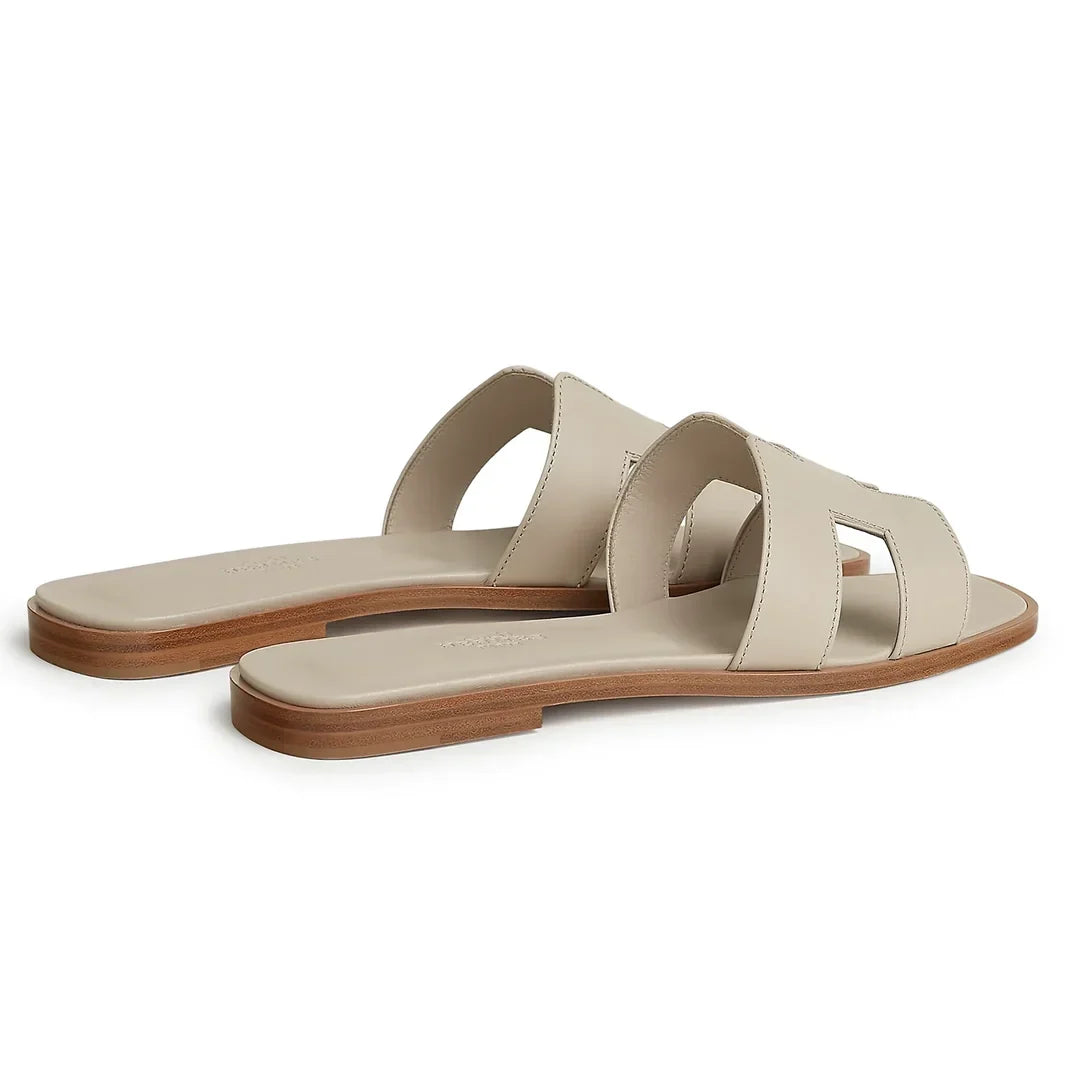 Hermes Paris Oran Beige Nomade Sandal